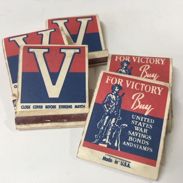 MATCH BOOK, V For Victory